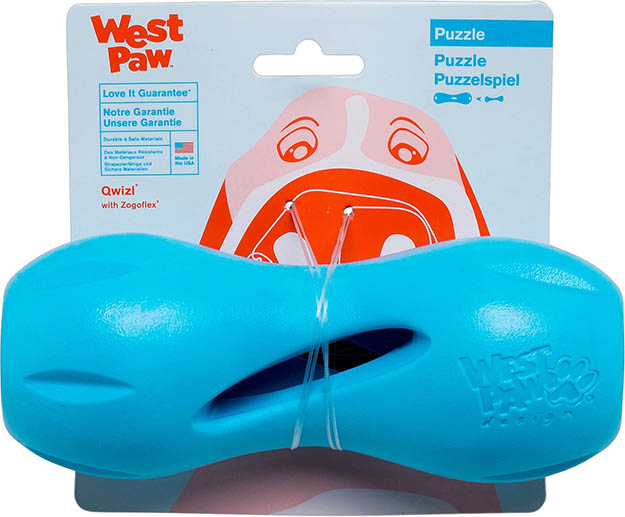 West Paw Qwizl Treat Dispensing Toy Large  ZG091